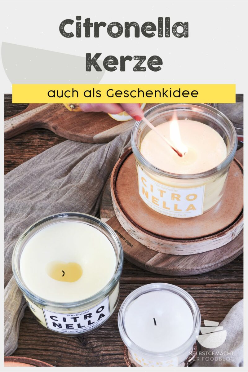 Citronella Kerzen Selber Machen Selbstgemacht Der Foodblog 4240