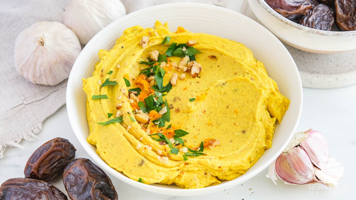 Einfacher Dattel Curry Dip