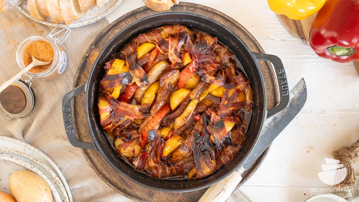 Das beste Schichtfleisch im Dutch Oven Rezept